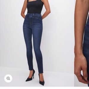 Good American Women's Power Stretch Pull-on Skinny Jeans